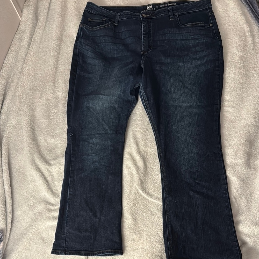 Lee Blue Boot Cut Jeans Classic Style